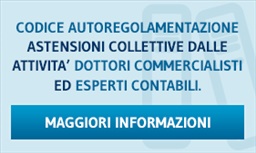 CODICE AUTOREGOLAMENTAZIONE ASTENSIONI COLLETTIVE DALLE ATTIVITA’ DOTTORI COMMERCIALISTI ED ESPERTI CONTABILI